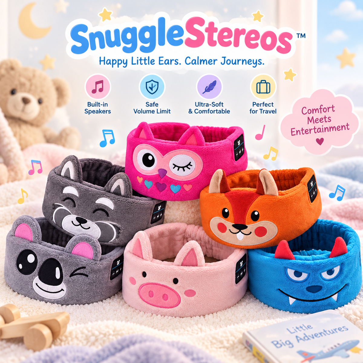 SnuggleStereos™ SleepBand (Copy)